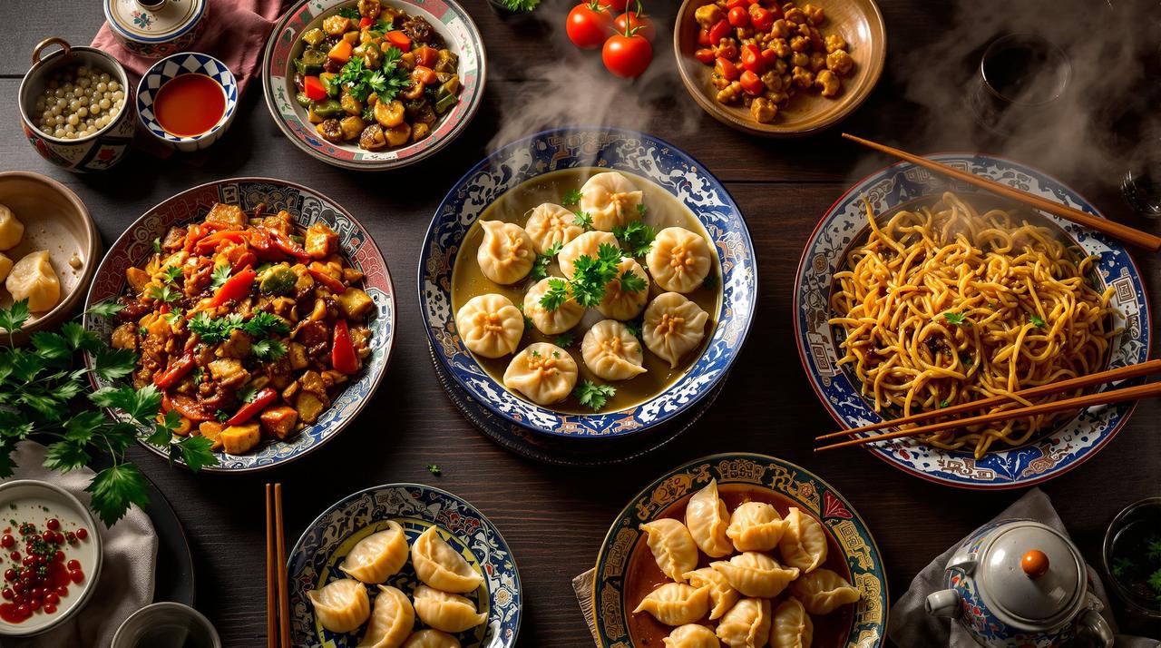 国产原创视频 - 美食之旅：舌尖上的中国风味 视频封面